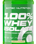 SciTec 100% Whey Isolate, Vanilla - 700g