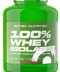 SciTec 100% Whey Isolate, Chocolate - 2000g