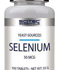 SciTec Selenium, 50mcg - 100 tabs