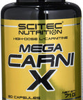 SciTec Mega Carni-X, 1000mg - 60 caps