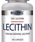 SciTec Lecithin, 1200mg - 100 caps