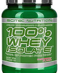 SciTec 100% Whey Isolate, Raspberry - 700g