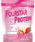SciTec Fourstar Protein, Strawberry-White Chocolate - 500g