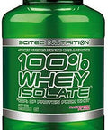 SciTec 100% Whey Isolate, Raspberry - 2000g