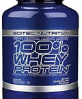 SciTec 100% Whey Protein, White Chocolate - 2350g