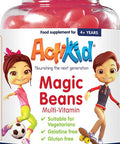 ActiKid Magic Beans Multi-Vitamin, Raspberry - 90 gummies