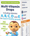 ActiKid Multi-Vitamin Drops, Natural Orange Flavour - 25 ml.