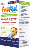 ActiKid Vitamin C Drops, Unflavoured - 15 ml.