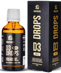 Grassberg Vitamin D3 Drops, 400IU - 50 ml.