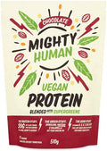 Mighty Human Vegan Protein, Chocolate - 510g