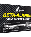 Olimp Nutrition Beta Alanine - Carno Rush Mega Tabs - 80 tabs