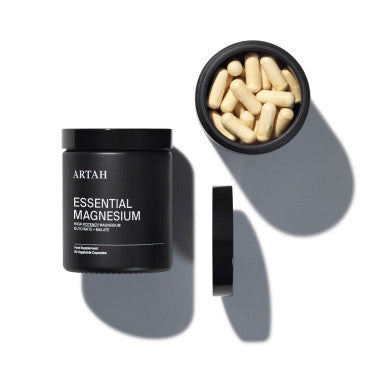 Artah Essential Magnesium HIGH POTENCY MAGNESIUM GLYCINATE + MALATE - 60 Caps