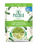 Piccolo Foods Organic Green Vegetable Three Grain Risotto Stage 3 180g (Pack of 4)