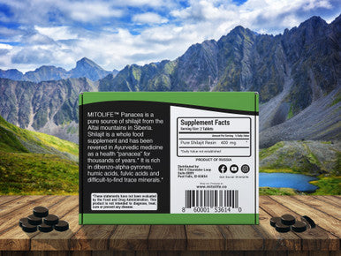 Mito life PANACEA PURE SHILAJIT 240 TABLETS
