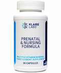 Prenatal and Nursing Formula 90 caps By Klaire Labs