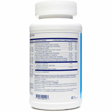 Prenatal and Nursing Formula 90 caps By Klaire Labs