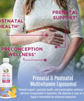 MaryRuth Organics Prenatal & Postnatal Multivitamin Liposomal