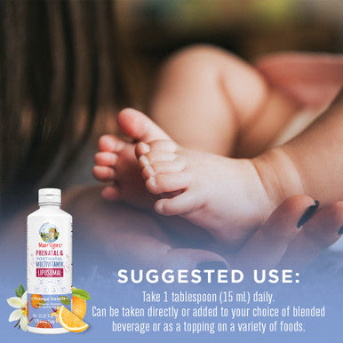 MaryRuth Organics Prenatal & Postnatal Multivitamin Liposomal