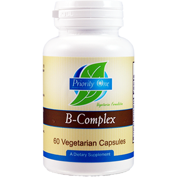 Priority One Vitamins Priority Bcomplex 60 Vcaps