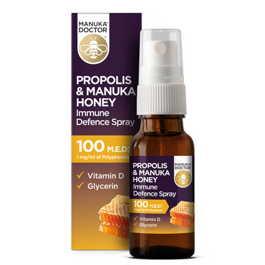 Manuka Doctor Vitamin D Spray with Manuka Honey & Propolis 100 M.E.D.