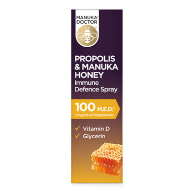 Manuka Doctor Vitamin D Spray with Manuka Honey & Propolis 100 M.E.D.