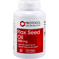 Protocol For Life Balance Flax Seed Oil 1000 mg 120 gels