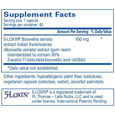 Pure Encapsulations Boswellia AKBA 60 vcaps