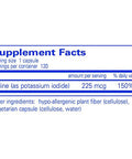 Pure Encapsulations Iodine potassium iodide 120 caps