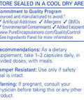 Pure Encapsulations Iodine potassium iodide 120 caps