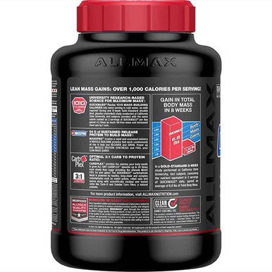 Allmax Nutrition Quickmass Mass Gainer Strawberry Banana 6 Lbs