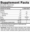 Nordic Naturals, Zero Sugar Hair & Skin Gummy Chews Strawberry Lemonade 27 Gummy Chews