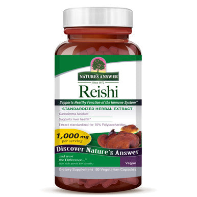 Nature's Answer Reishi Std 60 ct