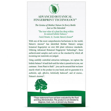 Nature's Answer Reishi Std 60 ct
