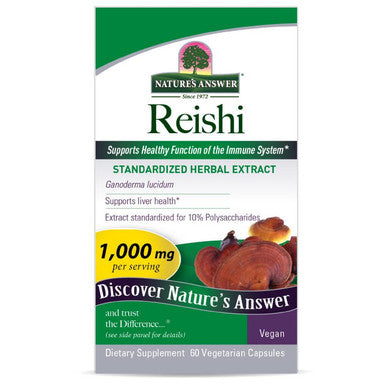 Nature's Answer Reishi Std 60 ct