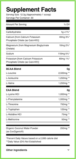 Ryse BCAA + EAA 30srv