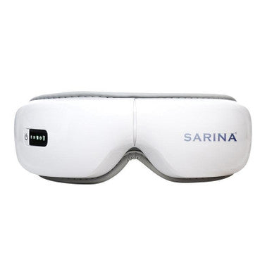 Eye Massager with Bluetooth Music,Eye Mask for Migraines,Eye Care Machine,Vibration Relax Heated,Improve Sleep Reduce, Relax and Reduce Eye Strain Dark Circles Eye Bags Dry Eye, for Men/Women (White)