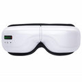 Eye Massager with Bluetooth Music,Eye Mask for Migraines,Eye Care Machine,Vibration Relax Heated,Improve Sleep Reduce, Relax and Reduce Eye Strain Dark Circles Eye Bags Dry Eye, for Men/Women (White)