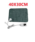 Dreamburgh Electric Heating Pad Adjustable Warm Body Blanket Heated Blanket Waist Back Leg Warming Mat with Intelligent Timing Heated - PadEU Plug 220V ( 40x30cm )