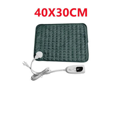 Dreamburgh Electric Heating Pad Adjustable Warm Body Blanket Heated Blanket Waist Back Leg Warming Mat with Intelligent Timing Heated - PadEU Plug 220V ( 40x30cm )