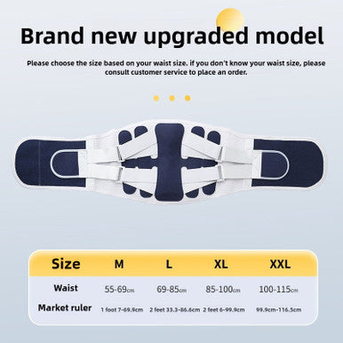Back Brace Support Belt for Lower Back Pain Relief Adjustable Men Women Waist Lumbar Support Sciatica Scoliosis Herniated Disc