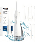 Mornwell Water Flosser Teeth Picks 6 Jets 3 Modes Portable Cordless D52 Water Floss For Teeth Cleaner IPX7 Waterproof Oral Picks