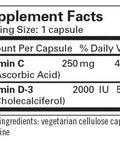 Metabolic Maintenance Vitamin D3 2000 IU 120 Capsules