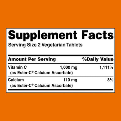 American Health Ester-Vitamin C With Citrus Bioflavonoids 500 Milligrams 225 Veg Tabs