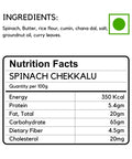 Spinach Chekkalu - Aahari.com