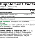 Nature's Answer Sambucus Black Elder Berry Extract 8 oz