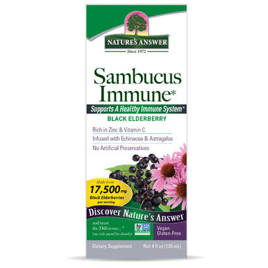 Nature's Answer Sambucus Immune Support 4oz