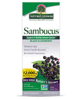 Nature's Answer Sambucus Black Elder Berry Extract 8 oz