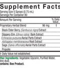 Nature's Answer Sambucus Black Elder Berry Extract Spray 2 oz