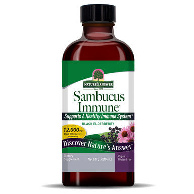 Nature's Answer SAMBUCUS IMMUNE SUPPORT 8 oz