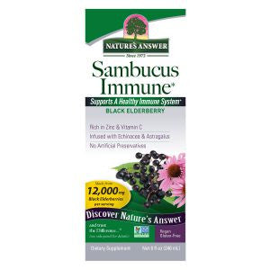 Nature's Answer SAMBUCUS IMMUNE SUPPORT 8 oz